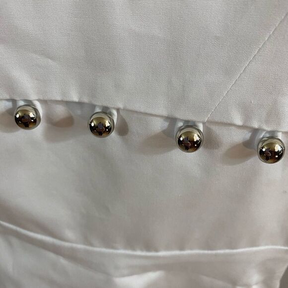 Prabal Gurung A-Line Poplin Fit and Flair Dress - Picture 5 of 5